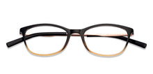 Load image into Gallery viewer, Black Cat Eye Full Rim Women Eyeglasses by Lenskart Air-147090