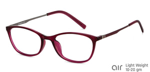 Purple Cat Eye Full Rim Women Eyeglasses by Lenskart Air-147091