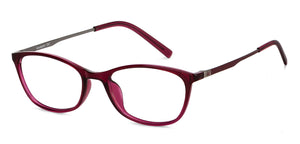 Purple Cat Eye Full Rim Women Eyeglasses by Lenskart Air-147091