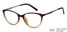 Load image into Gallery viewer, Brown Cat Eye Full Rim Women Eyeglasses by Lenskart Air-147092