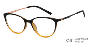 Black Cat Eye Full Rim Women Eyeglasses by Lenskart Air-147093