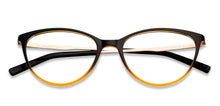 Load image into Gallery viewer, Black Cat Eye Full Rim Women Eyeglasses by Lenskart Air-147093
