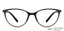 Load image into Gallery viewer, Green Cat Eye Full Rim Women Eyeglasses by Lenskart Air-147094