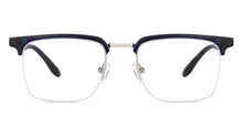 Load image into Gallery viewer, Blue Rectangle Full Rim Unisex Eyeglasses by Lenskart Air-147111