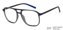 Load image into Gallery viewer, Grey Square Full Rim Unisex Eyeglasses by Lenskart Air-147117