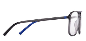Grey Square Full Rim Unisex Eyeglasses by Lenskart Air-147117