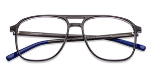 Grey Square Full Rim Unisex Eyeglasses by Lenskart Air-147117