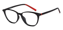 Load image into Gallery viewer, Black Cat Eye Full Rim Women Eyeglasses by Lenskart Air-147119