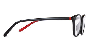 Black Cat Eye Full Rim Women Eyeglasses by Lenskart Air-147119