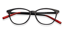Load image into Gallery viewer, Black Cat Eye Full Rim Women Eyeglasses by Lenskart Air-147119