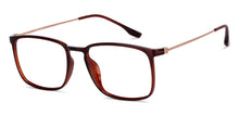 Load image into Gallery viewer, Brown Square Full Rim Unisex Eyeglasses by Lenskart Air-147429