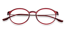 Load image into Gallery viewer, Maroon Round Full Rim Unisex Eyeglasses by Lenskart Air-147435