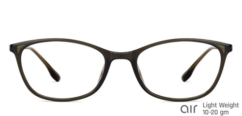 Green Cat Eye Full Rim Women Eyeglasses by Lenskart Air-147437