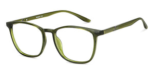 Green Square Full Rim Unisex Eyeglasses by Lenskart Air LA-147449