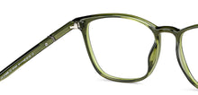Load image into Gallery viewer, Green Square Full Rim Unisex Eyeglasses by Lenskart Air LA-147449