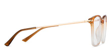 Load image into Gallery viewer, Brown Rectangle Full Rim Unisex Eyeglasses by Lenskart Air-148323