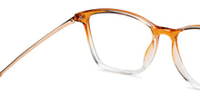 Load image into Gallery viewer, Brown Rectangle Full Rim Unisex Eyeglasses by Lenskart Air-148323