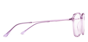 Purple Rectangle Full Rim Unisex Eyeglasses by Lenskart Air-148327