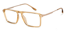 Load image into Gallery viewer, Brown Square Full Rim Unisex Eyeglasses by Lenskart Air-148330