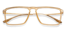 Load image into Gallery viewer, Brown Square Full Rim Unisex Eyeglasses by Lenskart Air-148330