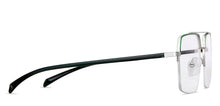 Load image into Gallery viewer, Green Square Half Rim Unisex Eyeglasses by Lenskart Air-148333