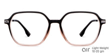 Load image into Gallery viewer, Black Hexagonal Full Rim Unisex Eyeglasses by Lenskart Air-148998