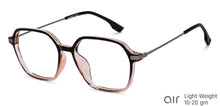 Load image into Gallery viewer, Black Hexagonal Full Rim Unisex Eyeglasses by Lenskart Air-148998