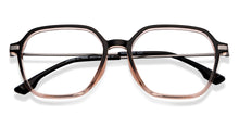 Load image into Gallery viewer, Black Hexagonal Full Rim Unisex Eyeglasses by Lenskart Air-148998