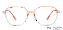 Load image into Gallery viewer, Brown Hexagonal Full Rim Unisex Eyeglasses by Lenskart Air-149000
