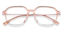 Load image into Gallery viewer, Brown Hexagonal Full Rim Unisex Eyeglasses by Lenskart Air-149000
