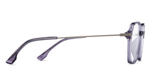 Load image into Gallery viewer, Purple Hexagonal Full Rim Unisex Eyeglasses by Lenskart Air-201341
