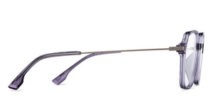 Purple Hexagonal Full Rim Unisex Eyeglasses by Lenskart Air-201341