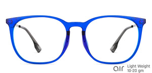 Transparent Round Full Rim Unisex Eyeglasses by Lenskart Air-149008