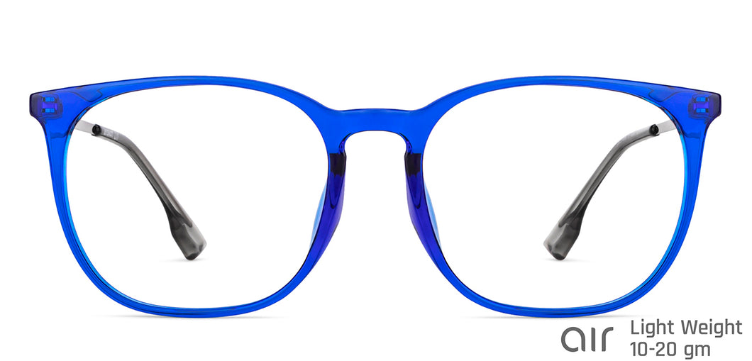 Transparent Round Full Rim Unisex Eyeglasses by Lenskart Air-149008