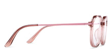 Load image into Gallery viewer, Pink Round Full Rim Unisex Eyeglasses by Lenskart Air-149010