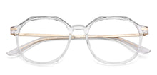 Load image into Gallery viewer, Transparent Round Full Rim Unisex Eyeglasses by Lenskart Air-149011