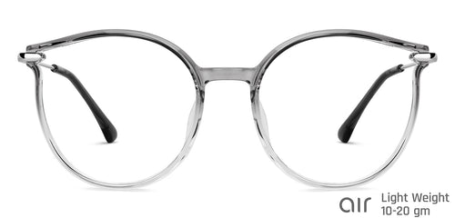 Grey Cat Eye Full Rim Women Eyeglasses by Lenskart Air-149015