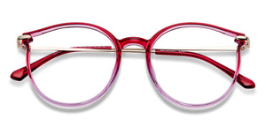 Maroon Cat Eye Full Rim Women Eyeglasses by Lenskart Air-149016