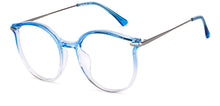 Load image into Gallery viewer, Blue Cat Eye Full Rim Women Eyeglasses by Lenskart Air-149017
