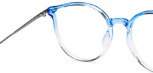 Load image into Gallery viewer, Blue Cat Eye Full Rim Women Eyeglasses by Lenskart Air-149017