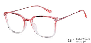 Pink Cat Eye Full Rim Women Eyeglasses by Lenskart Air-149022