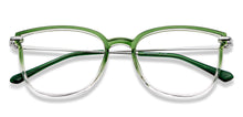 Load image into Gallery viewer, Green Cat Eye Full Rim Women Eyeglasses by Lenskart Air-149023