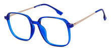 Load image into Gallery viewer, Blue Square Full Rim Unisex Eyeglasses by Lenskart Air-149027