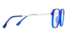 Load image into Gallery viewer, Blue Square Full Rim Unisex Eyeglasses by Lenskart Air-149027
