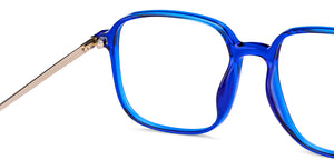Blue Square Full Rim Unisex Eyeglasses by Lenskart Air-149027