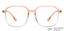 Load image into Gallery viewer, Brown Square Full Rim Unisex Eyeglasses by Lenskart Air-149029