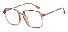 Load image into Gallery viewer, Pink Square Full Rim Women Eyeglasses by Lenskart Air-201344