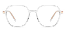 Load image into Gallery viewer, Transparent Square Full Rim Unisex Eyeglasses by Lenskart Air-149223