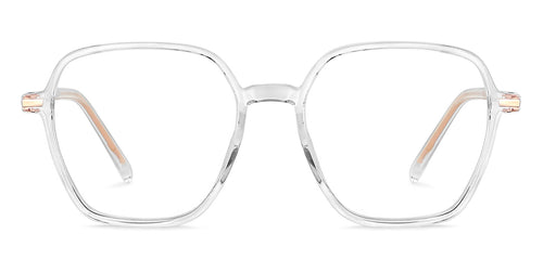 Transparent Square Full Rim Unisex Eyeglasses by Lenskart Air-149223