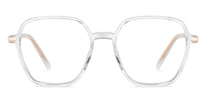 Transparent Square Full Rim Unisex Eyeglasses by Lenskart Air-149223
